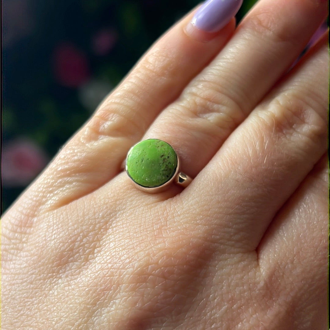 Gaspiete 925 Silver Ring - Size L 1/2 - M