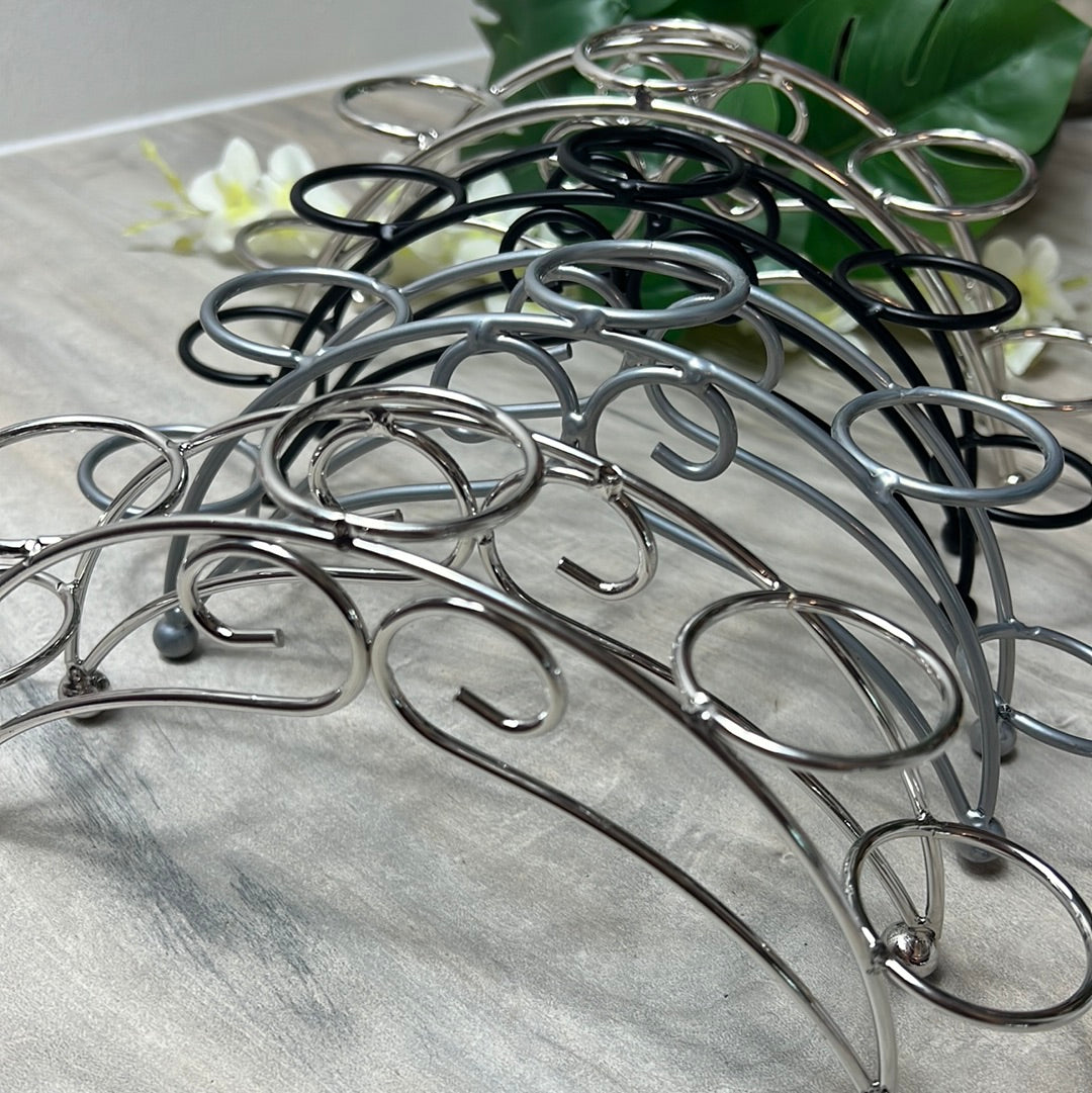 Semi Circle Metal Sphere Display Stand