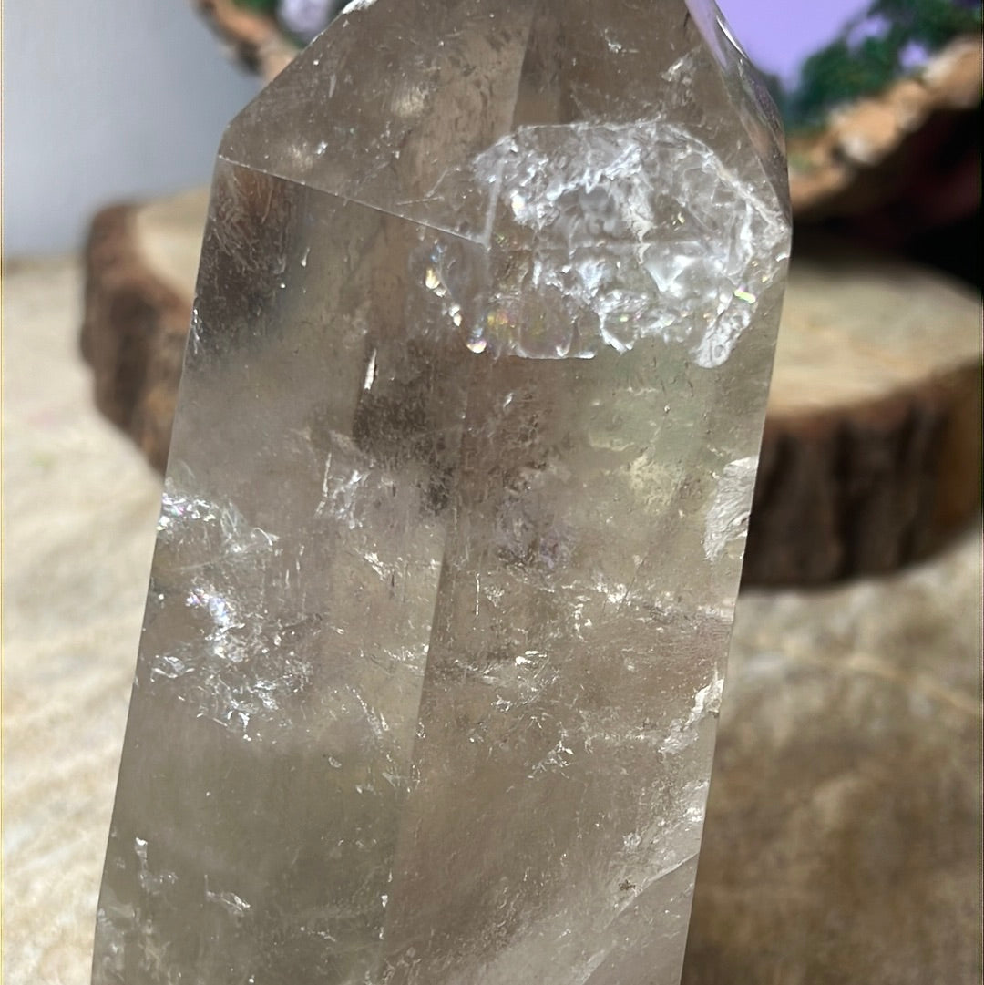 Smoky Quartz Tower Point