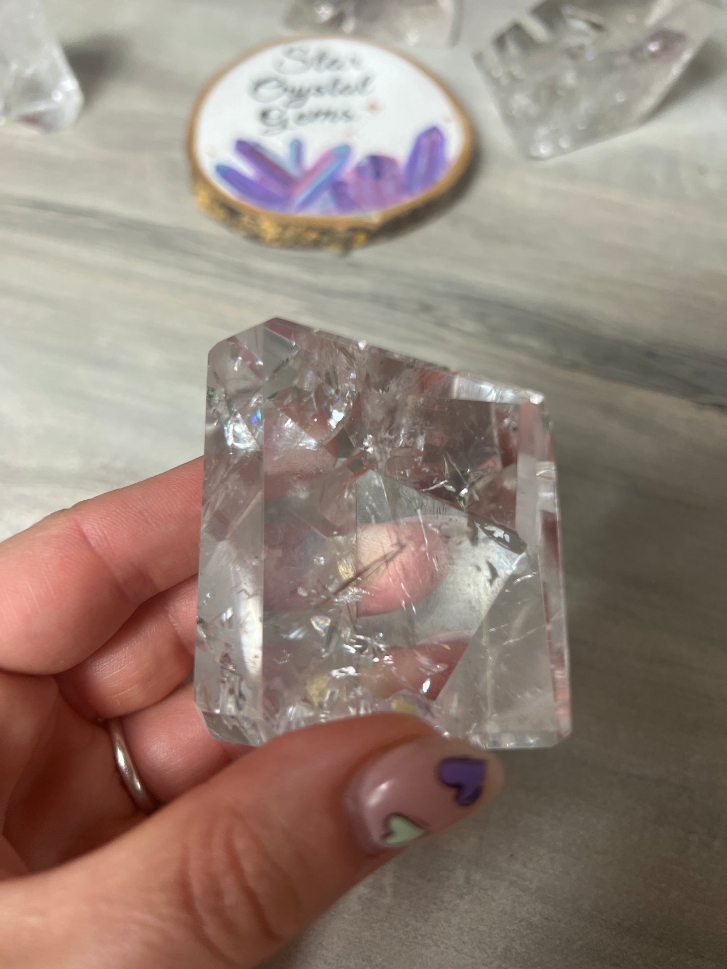 High grade Clear Quartz Freeform