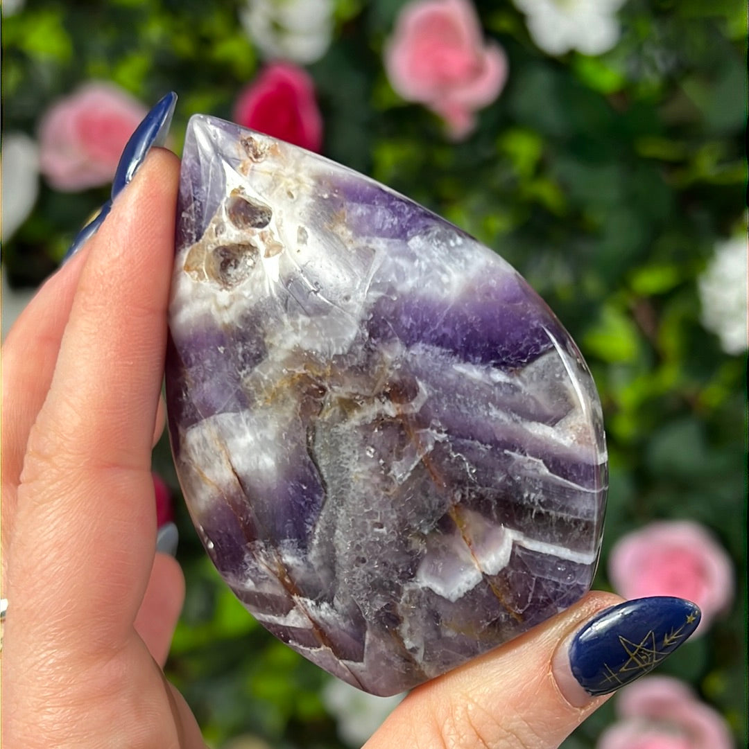 Amethyst Freeform Flame