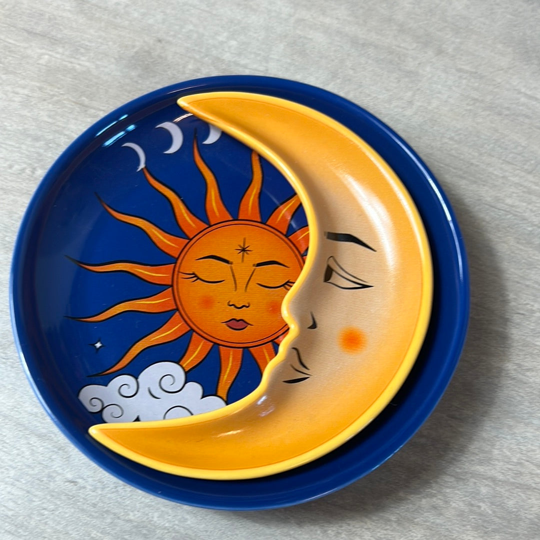 LAST Celestial Duo Trinket Dish - Moon Sun