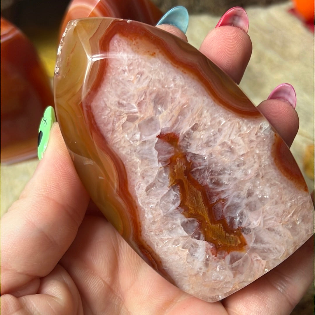 Banded Carnelian Freeform