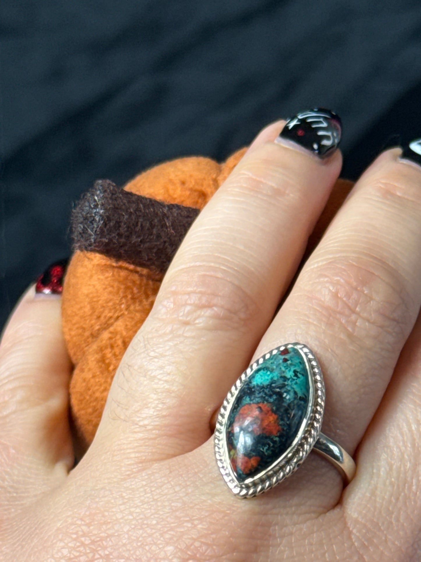 Sorona Sunrise 925 Sterling Silver Ring - Size S