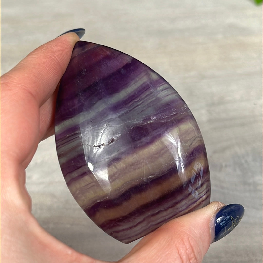 Fluorite Freeform Flame
