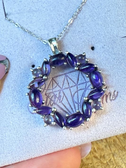 Amethyst 925 Sterling Pendant