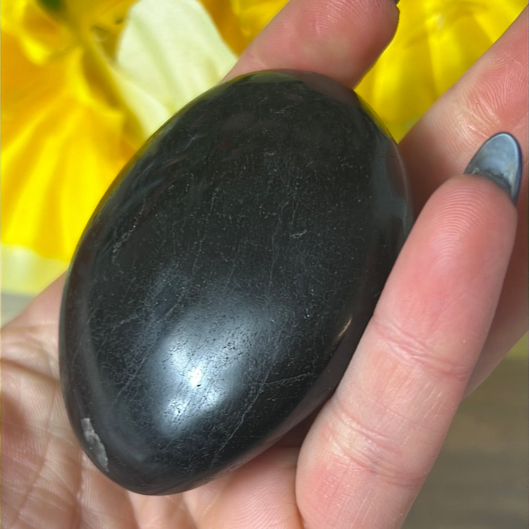 Black Tourmaline Chunky Palm