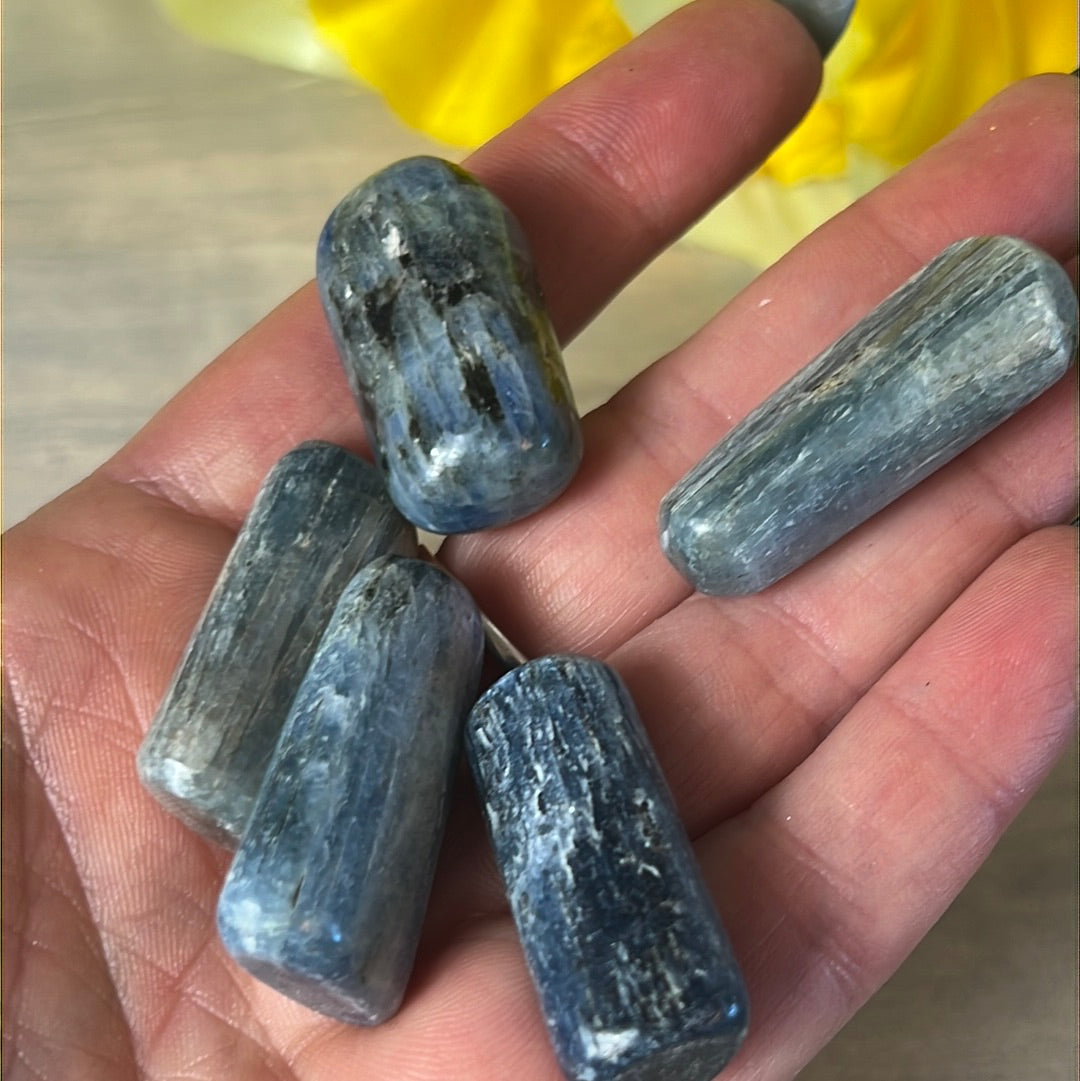 Kyanite Polished Tumble Tumblestone - AA Grade