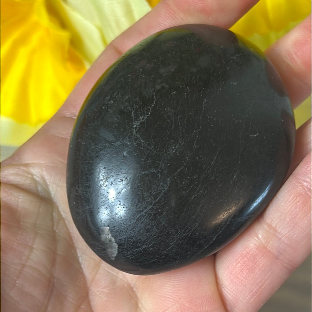 Black Tourmaline Chunky Palm