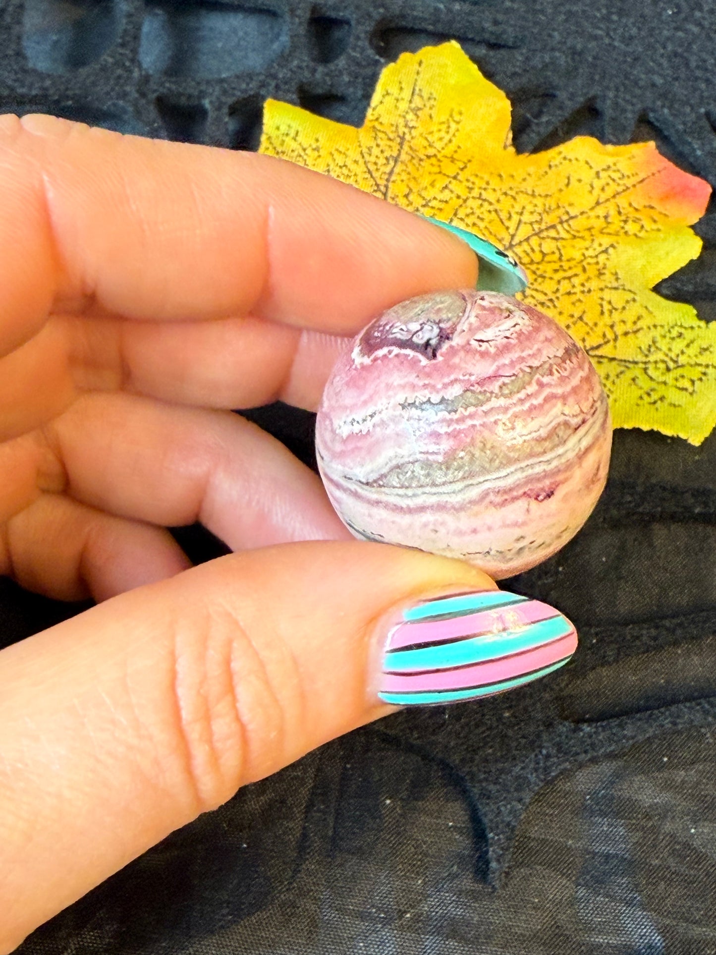 Rhodochrosite Sphere
