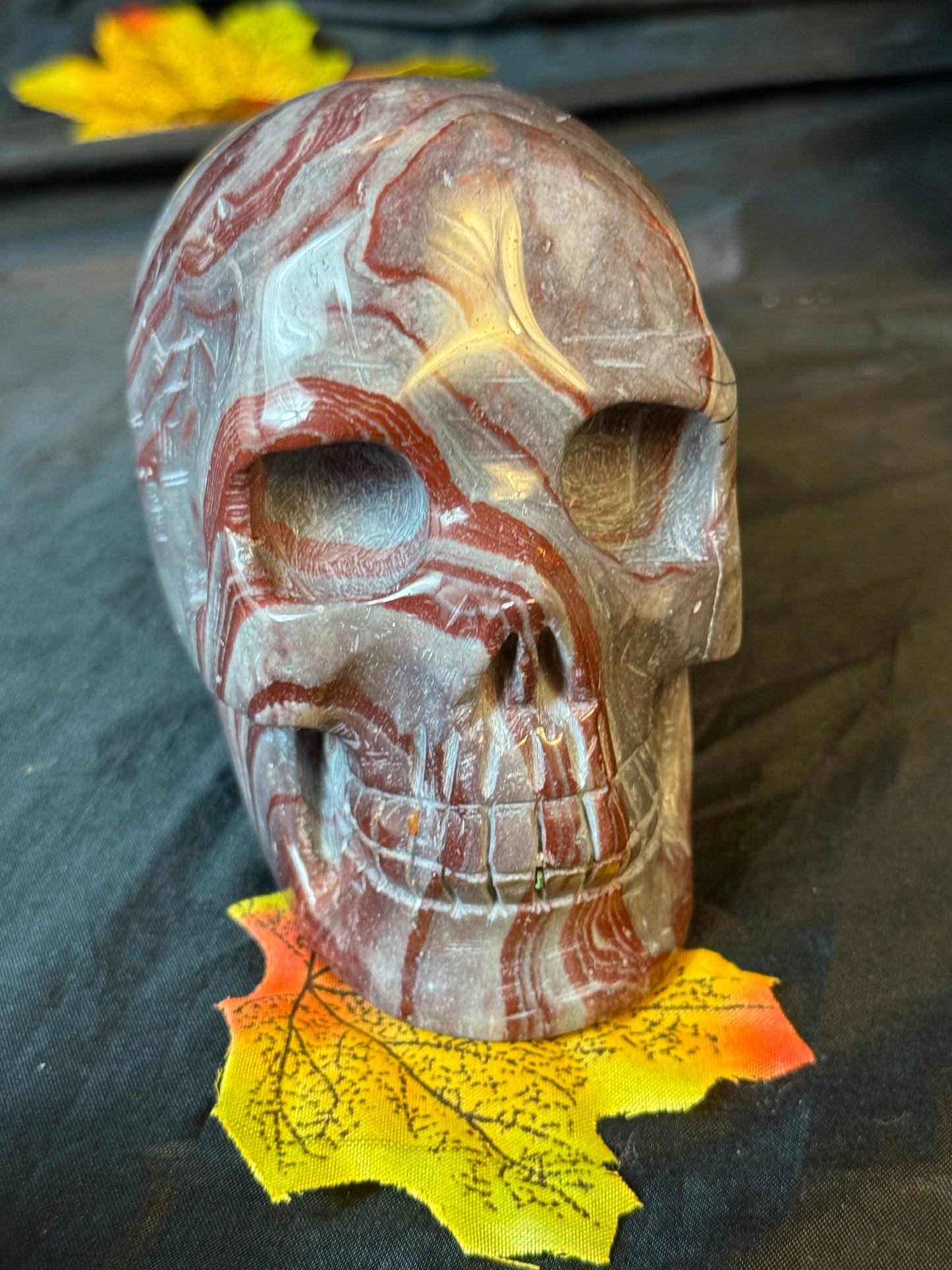 Jasper Red Skull