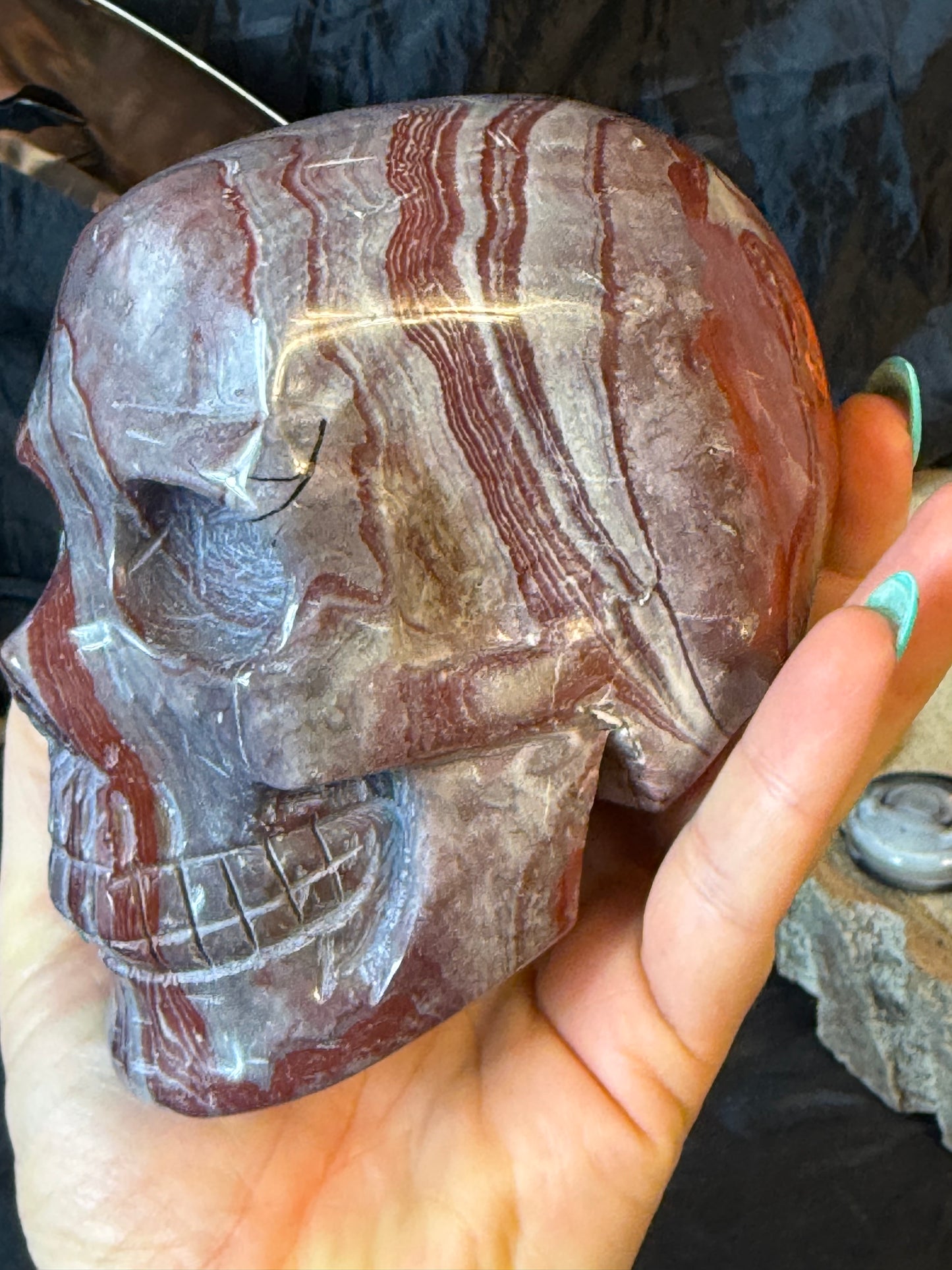 Jasper Red Skull