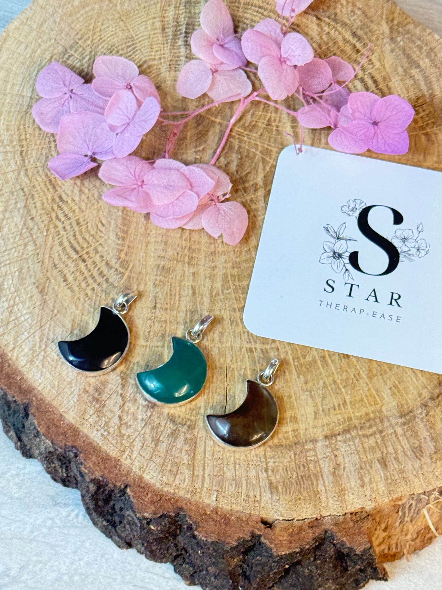 Crescent Moon 925 Pendant