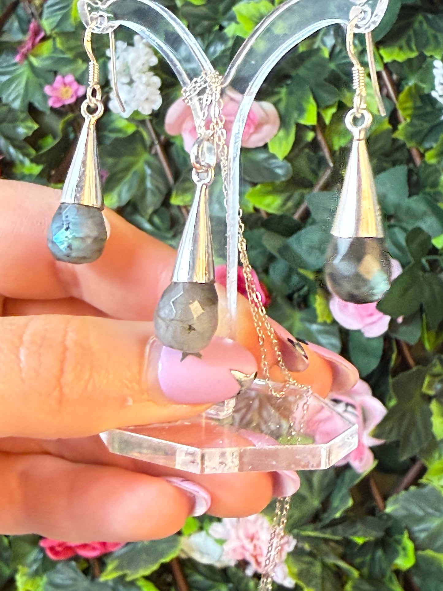 Drop 925 Sterling Silver Earrings