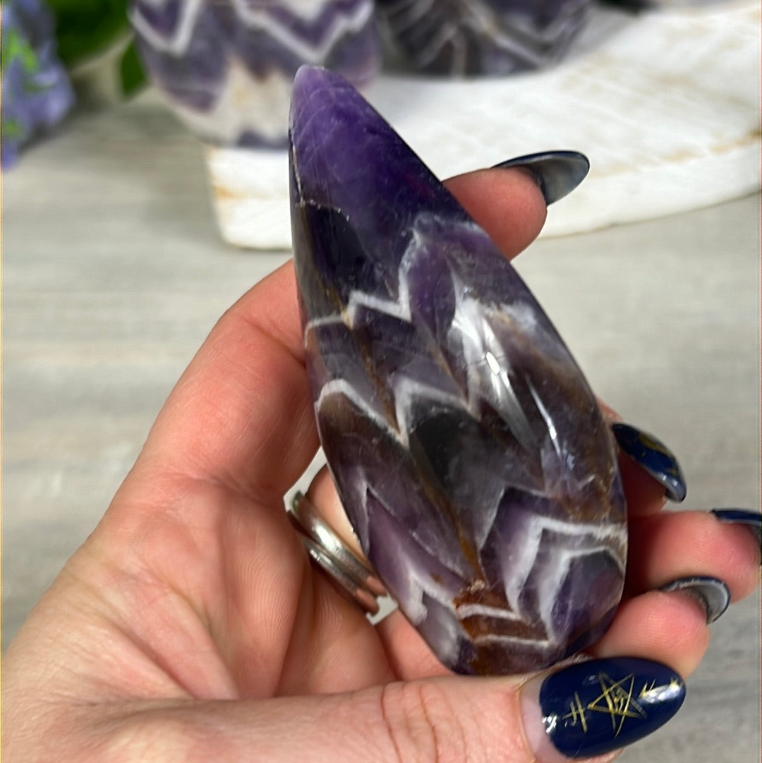 Amethyst Freeform Flame