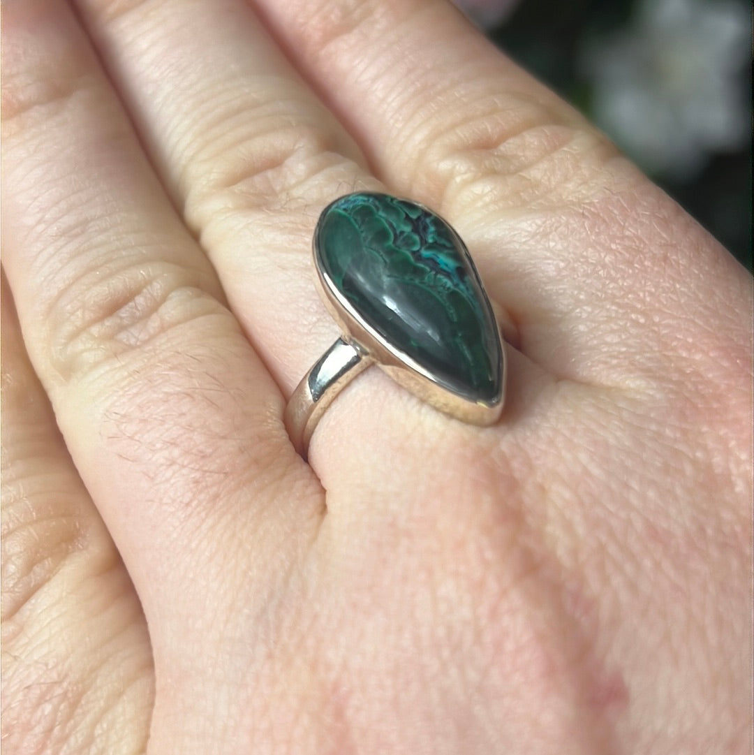 Malacolla 925 Sterling Silver Ring - Size O