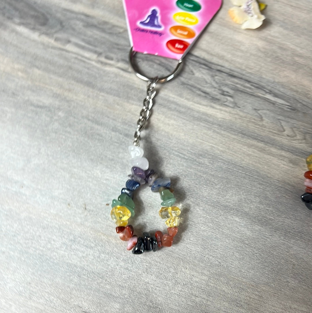 Chakra Chip Keyring