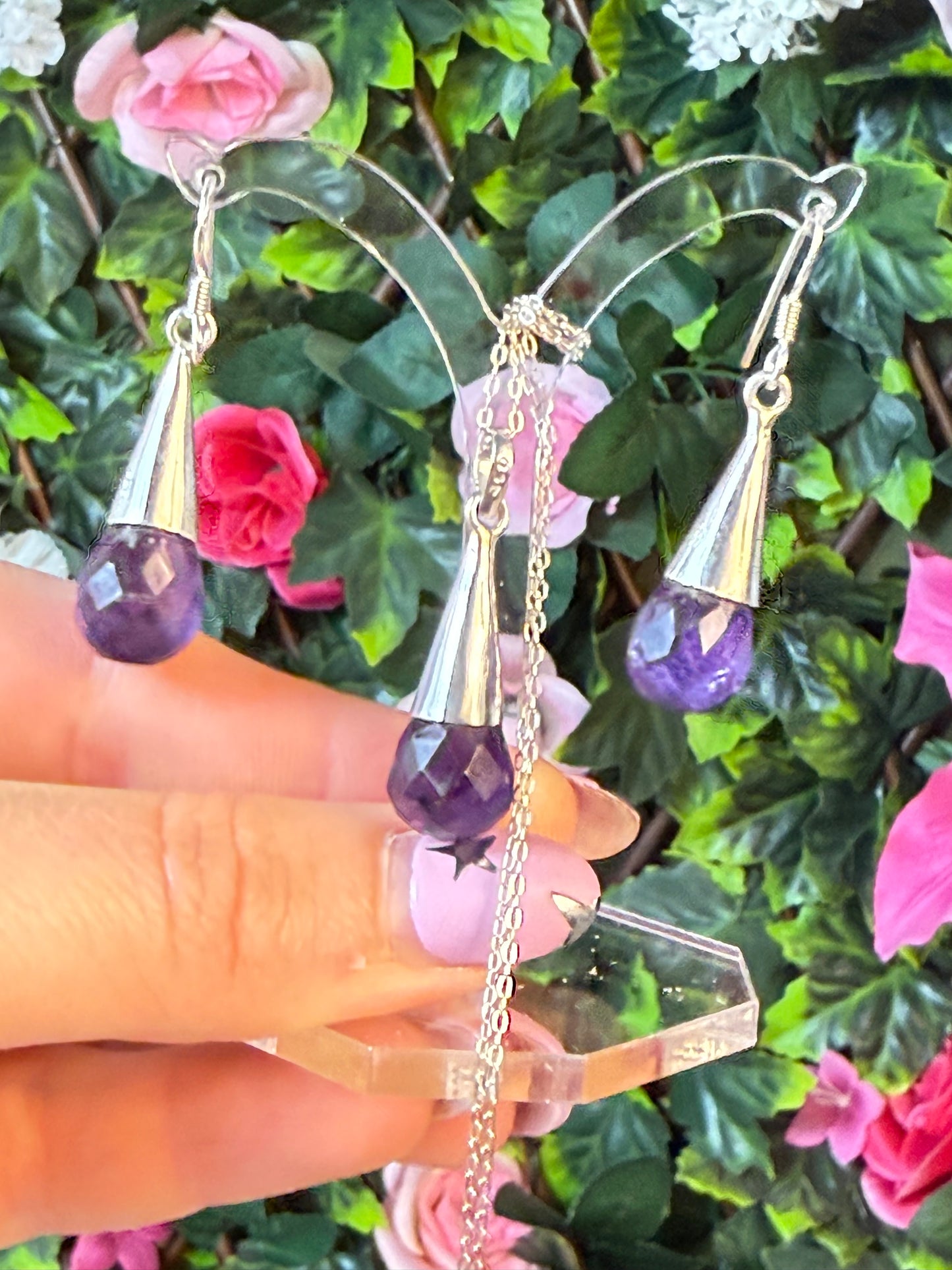 Drop 925 Sterling Silver Earrings