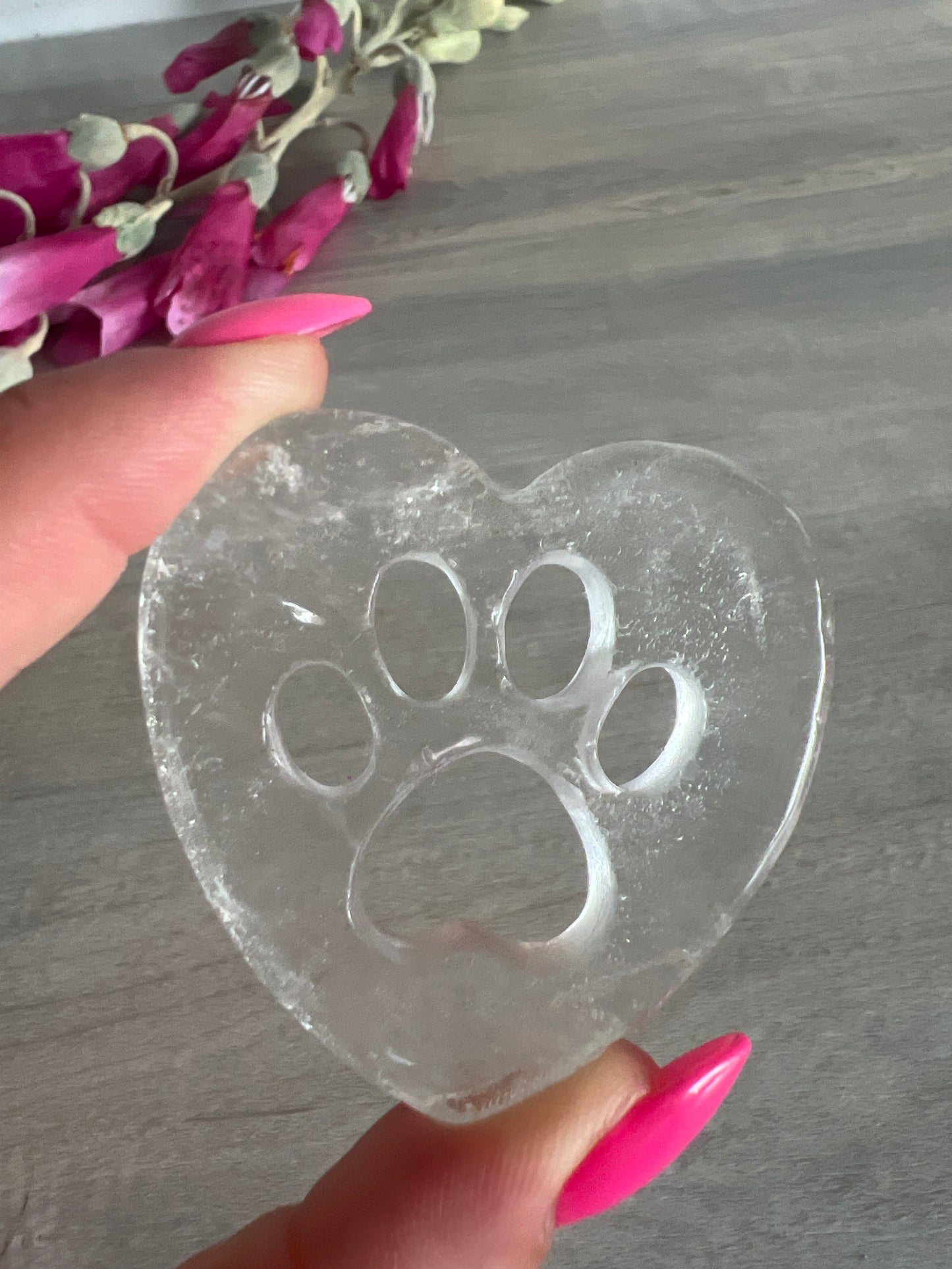 Heart Paw Print - pet Rembrance memorial grief animal lover gift