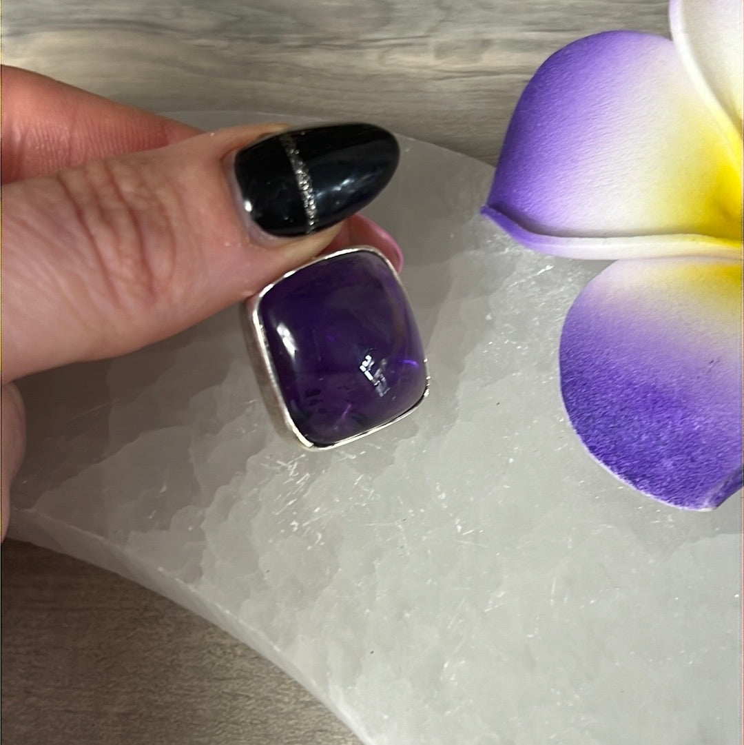 Amethyst 925 Sterling Silver Pendant