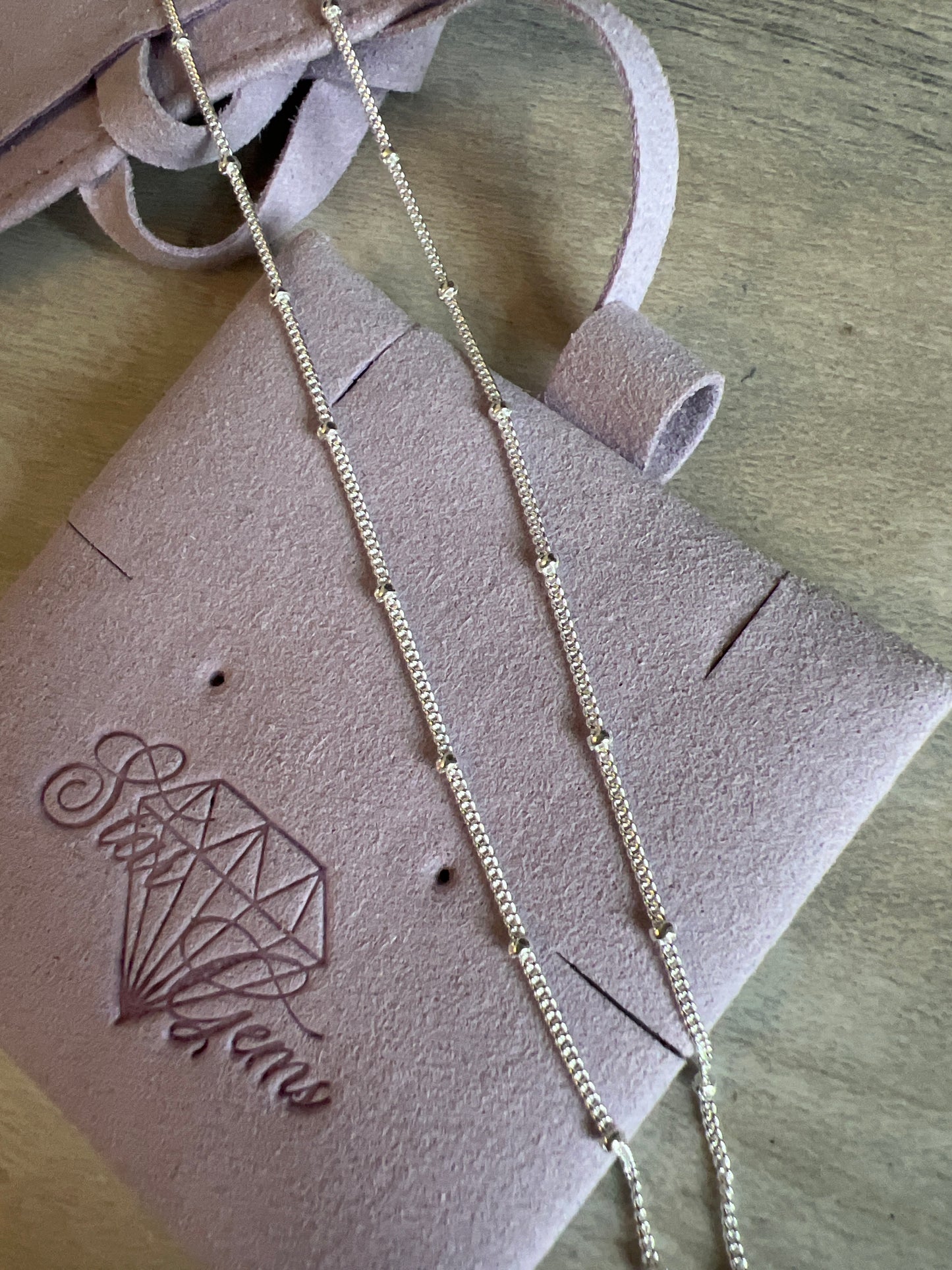 Satellite Sterling Silver 925 Chain - 18''