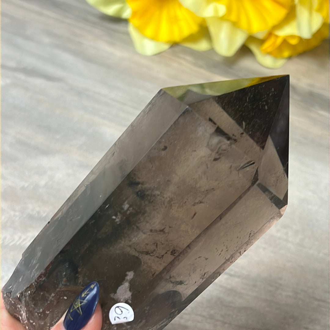Smoky Quartz Point Wand