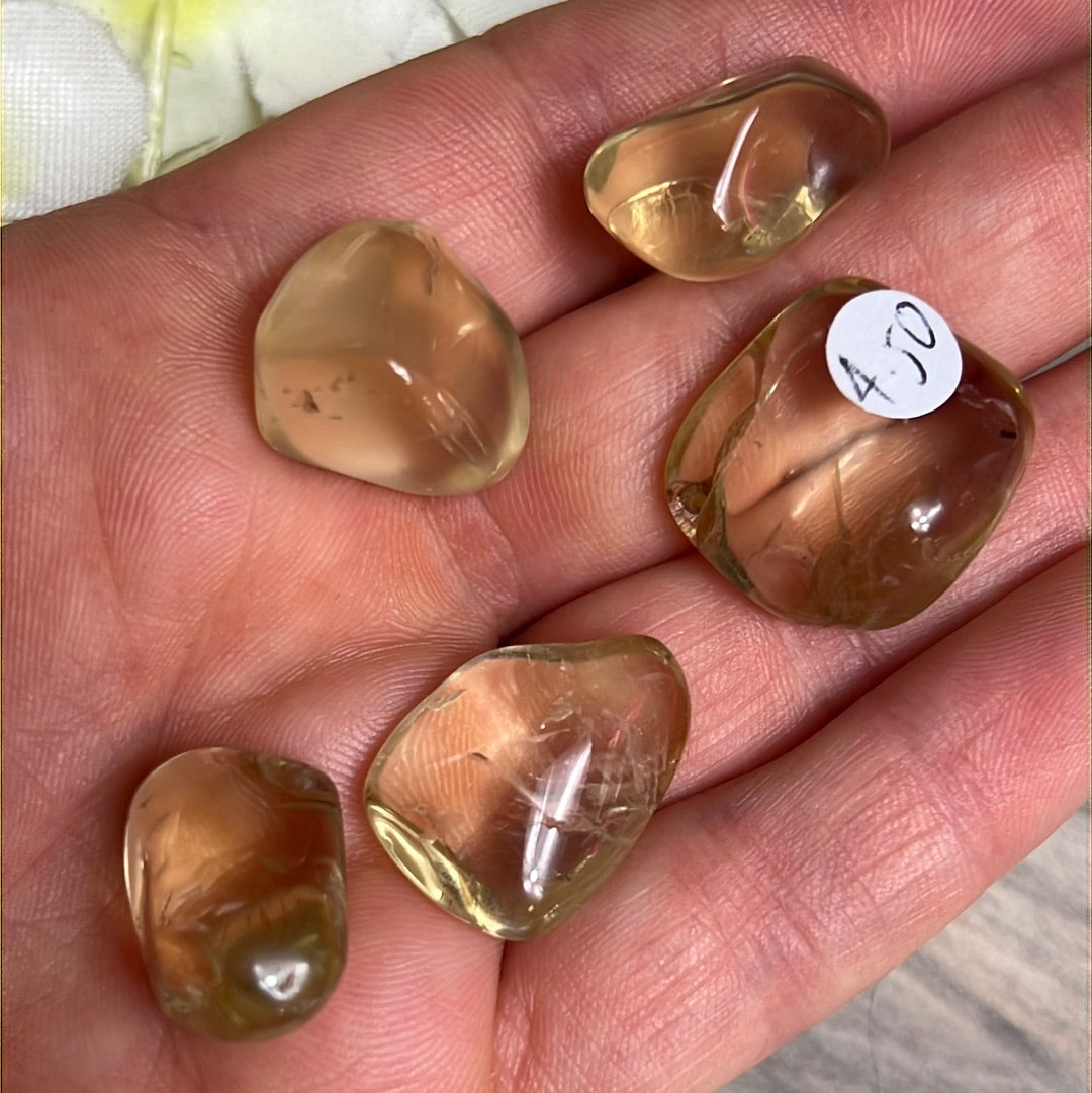 Golden Labradorite Tumble Tumblestone - Bytownite