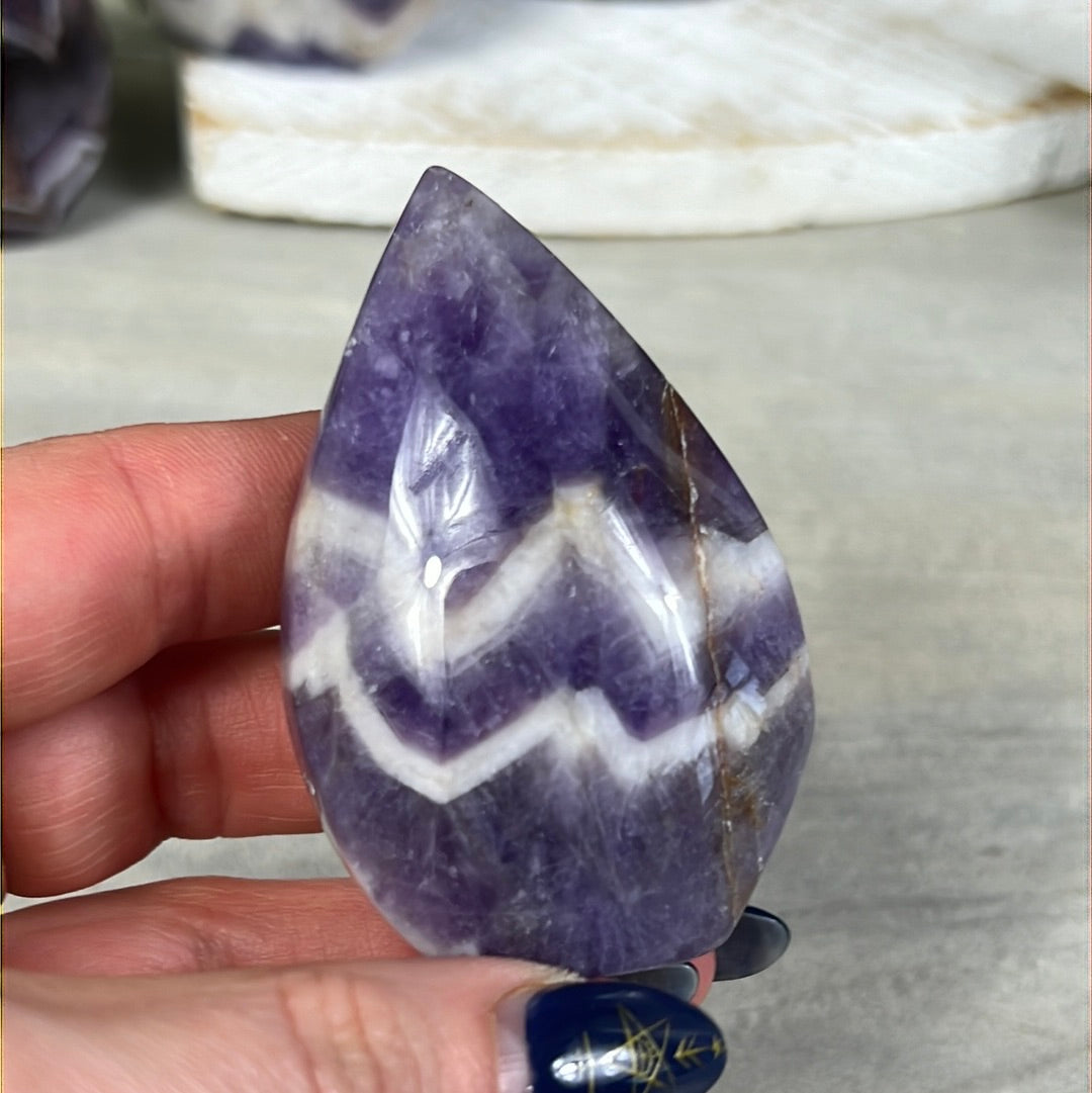 Amethyst Freeform Flame