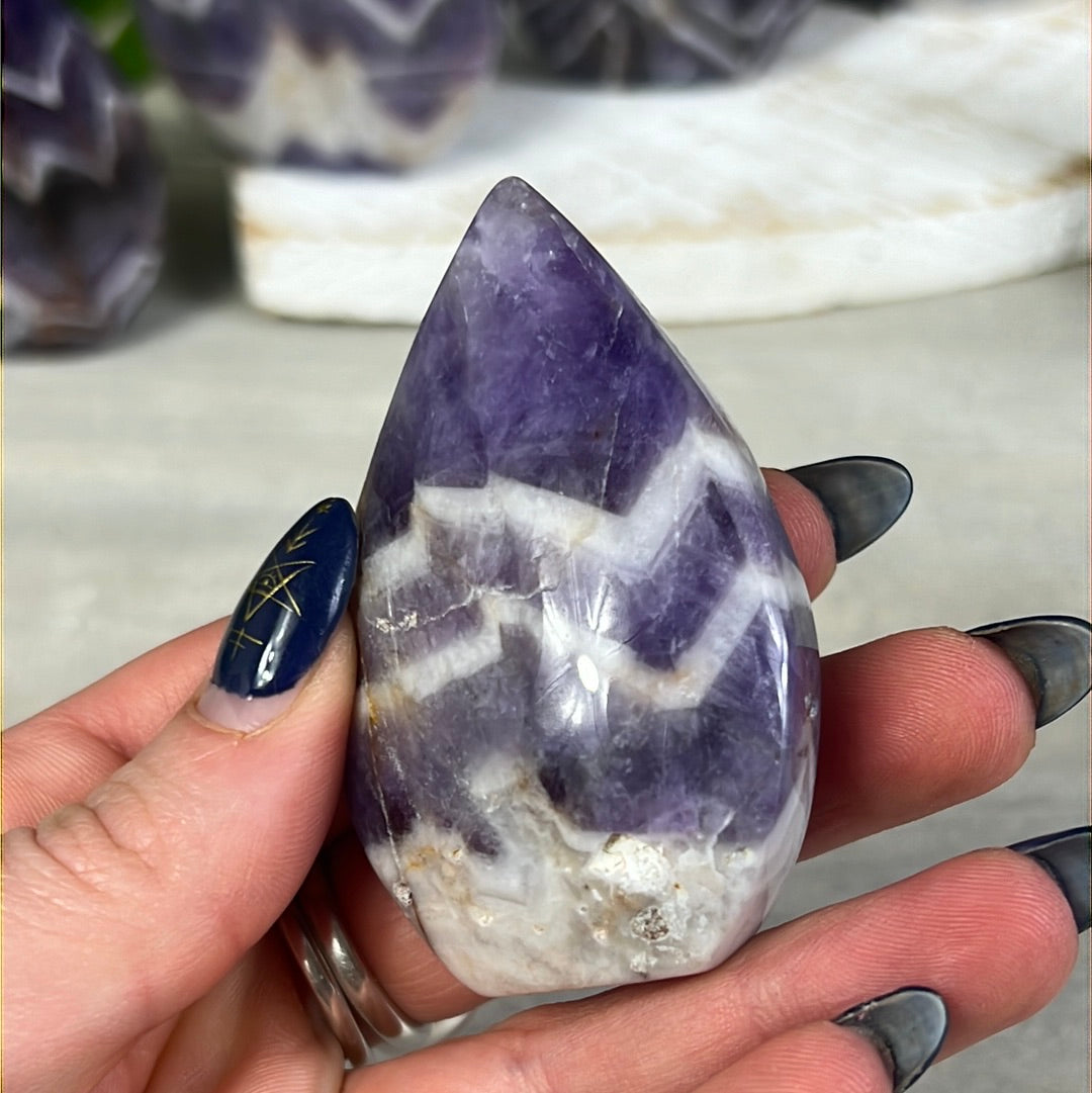Amethyst Freeform Flame
