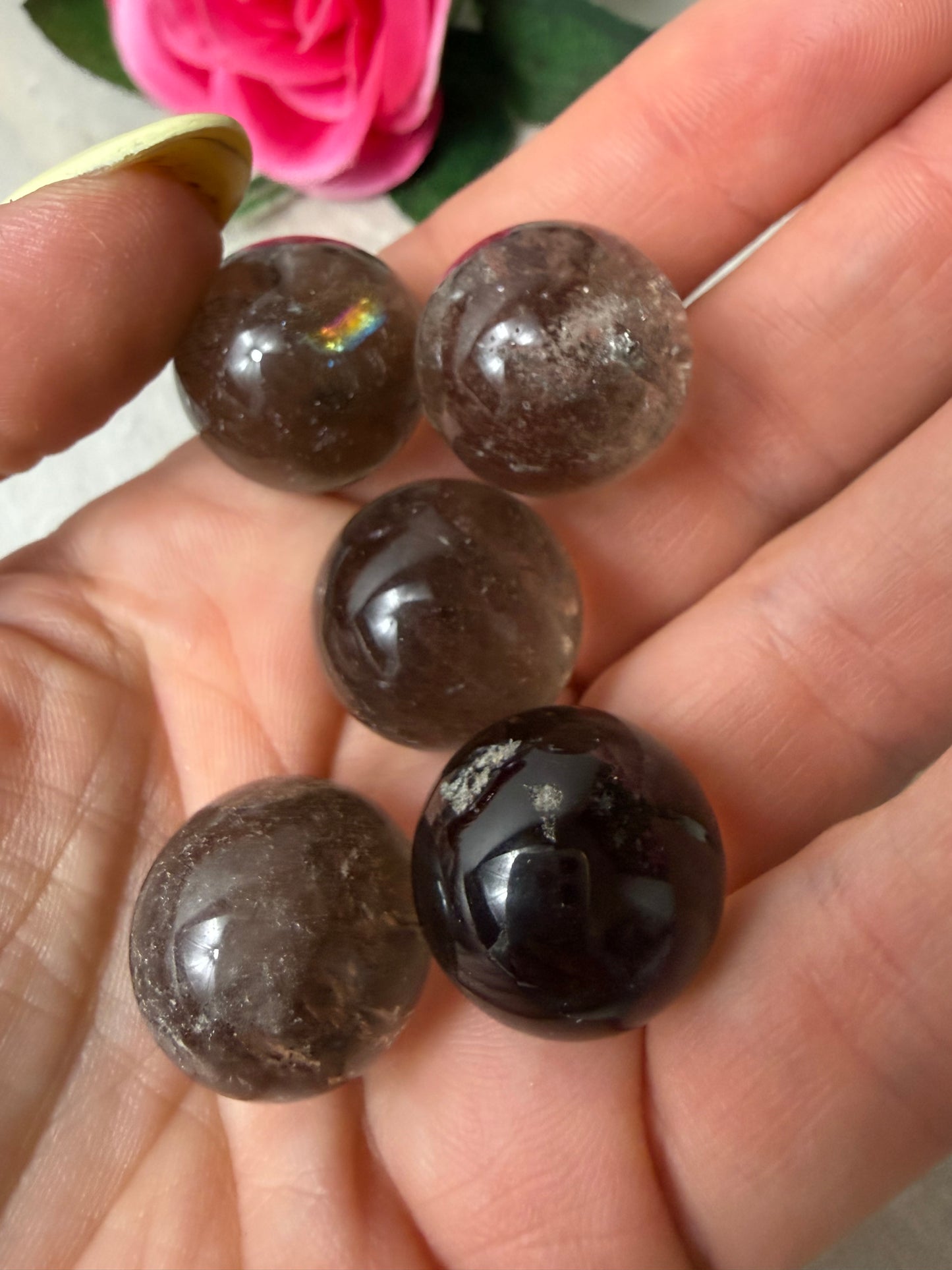 Smoky Mini Sphere - 20mm