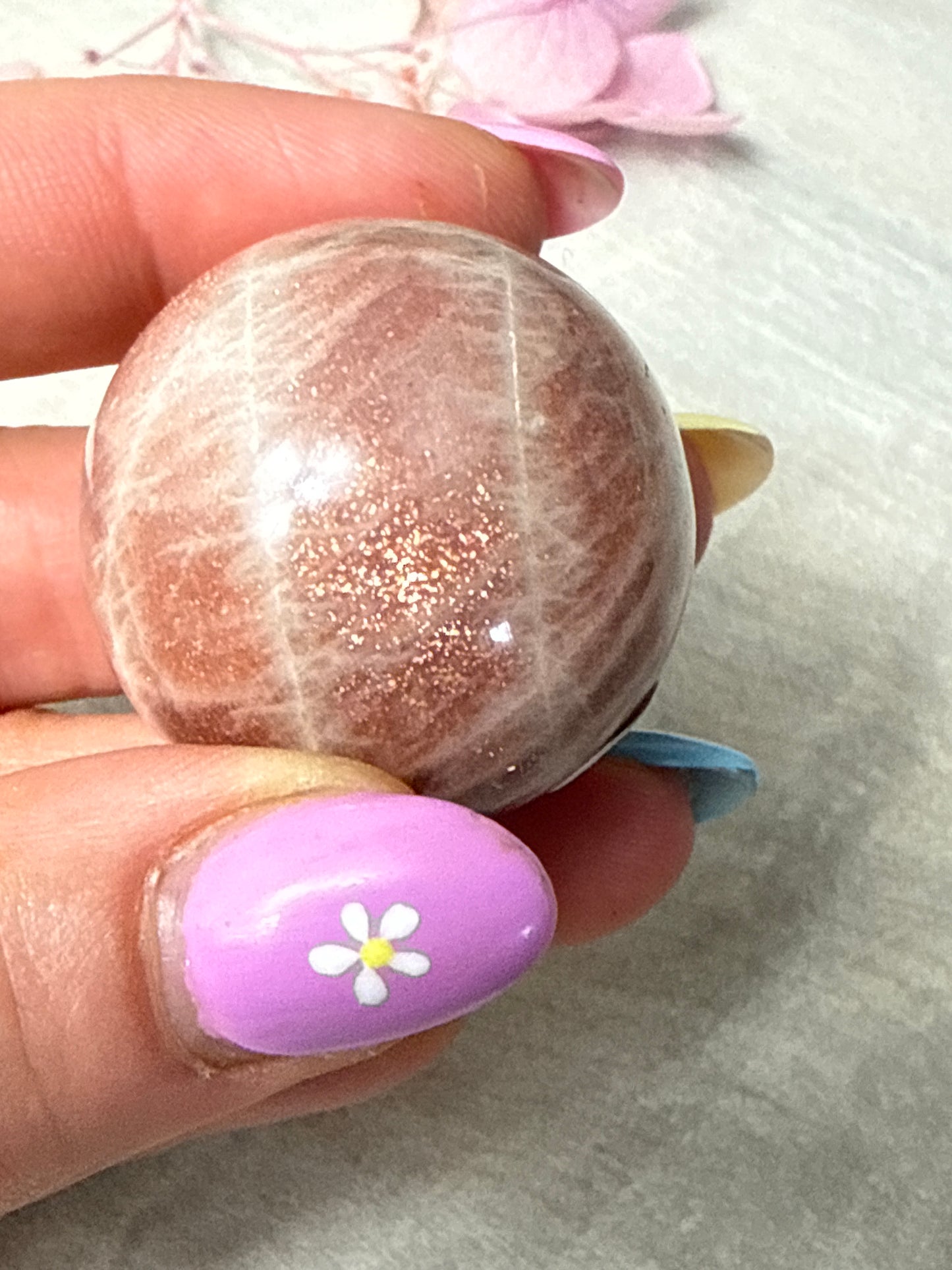 Sunstone sphere 30mm