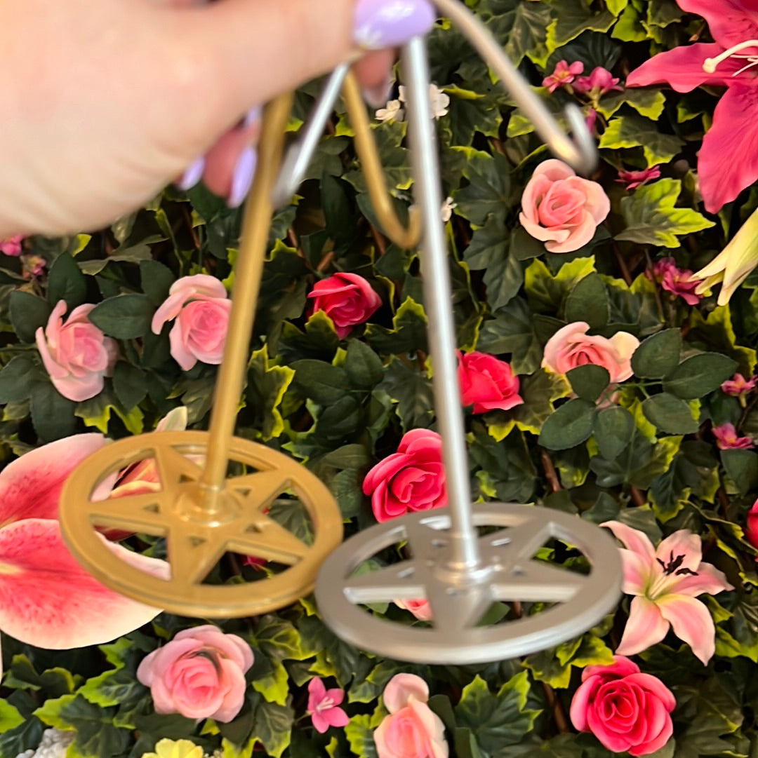 Star - stand Metal Display moon slice heart