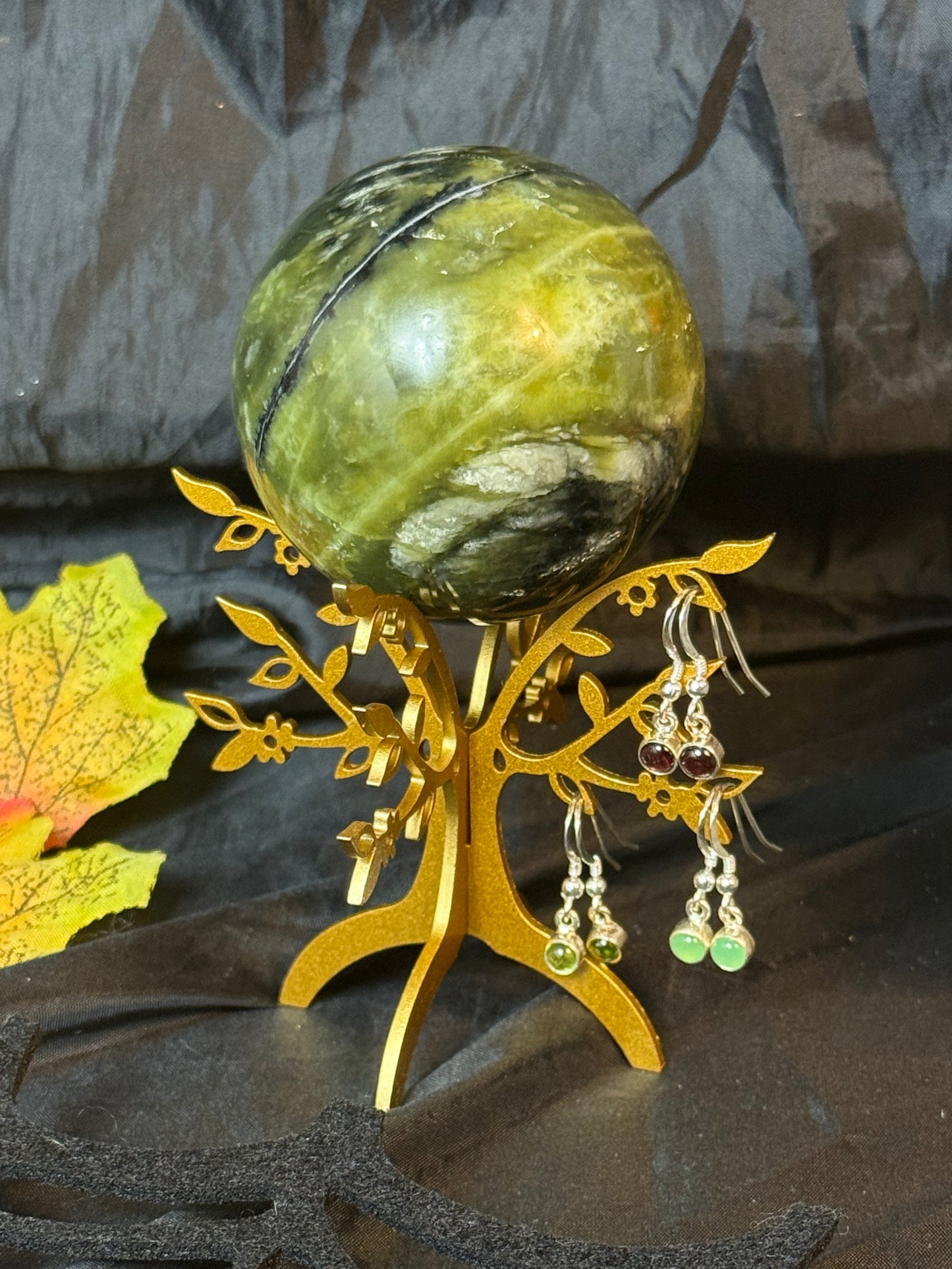 Gold Tree Sphere / Jewellery Stand Holder