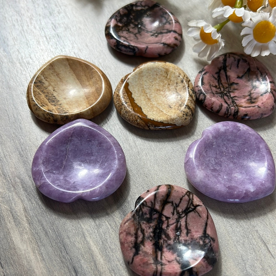 Heart - Worry Palm Stone