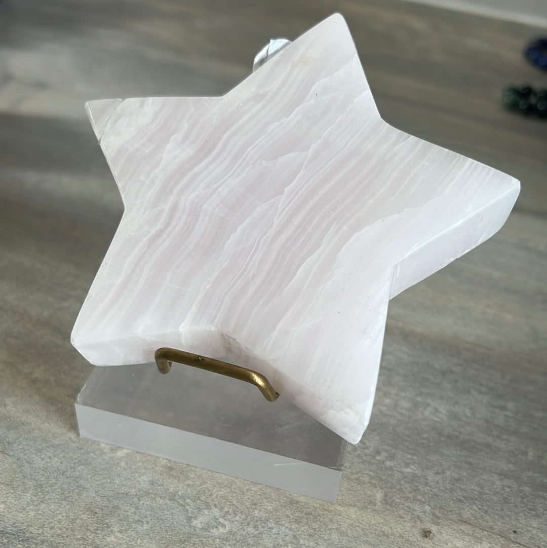 Plastic Perspex Arm Gold Display Stand