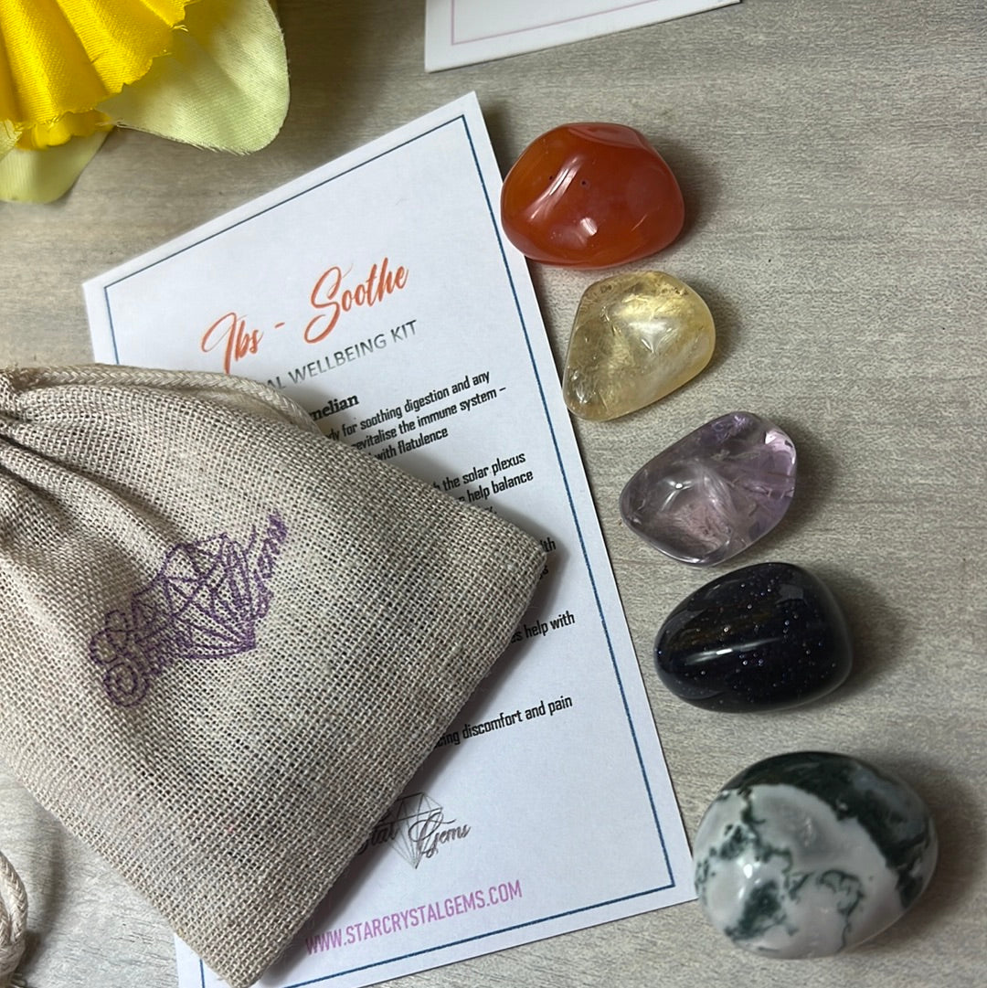 Starcrystalgems - IBS Soothe Tumblestone Kit