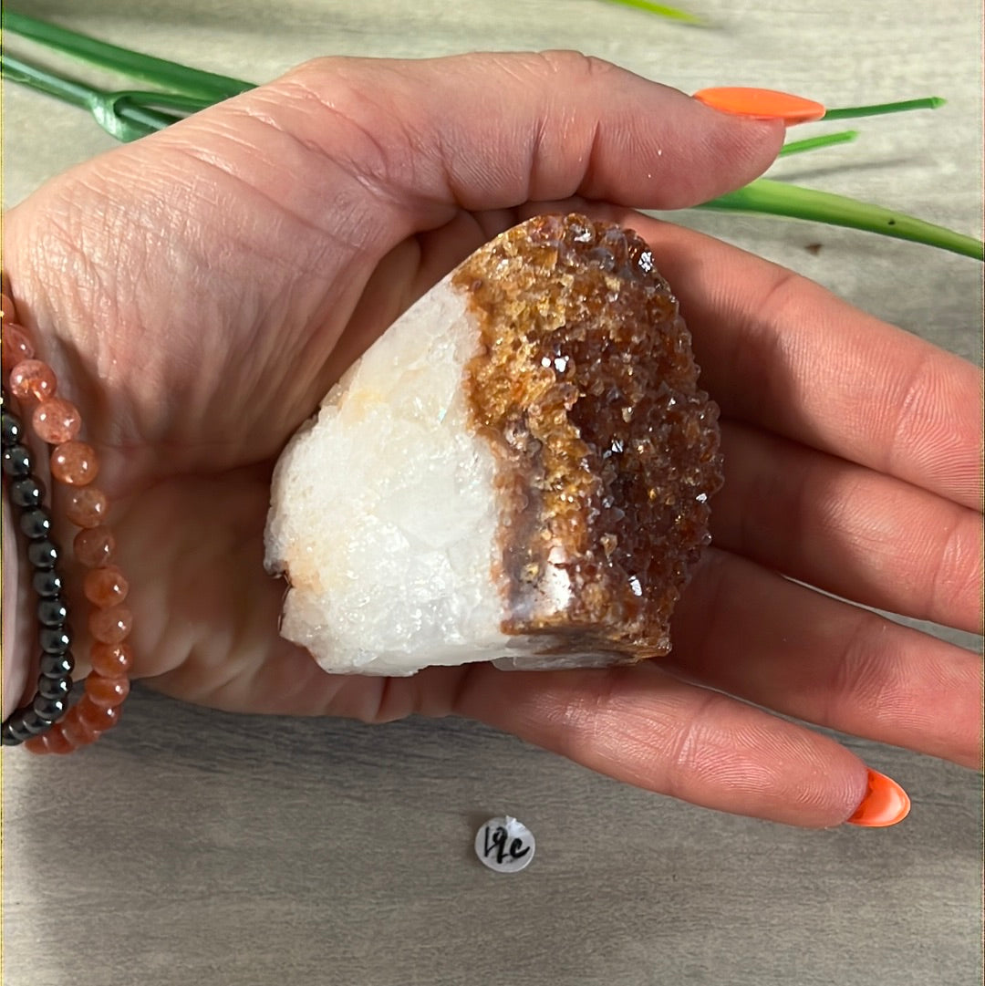 Citrine Cluster - Natural Brazilian