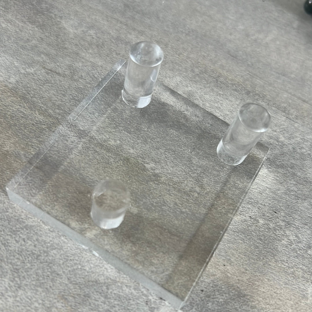Plastic Perspex Stub Display Stand