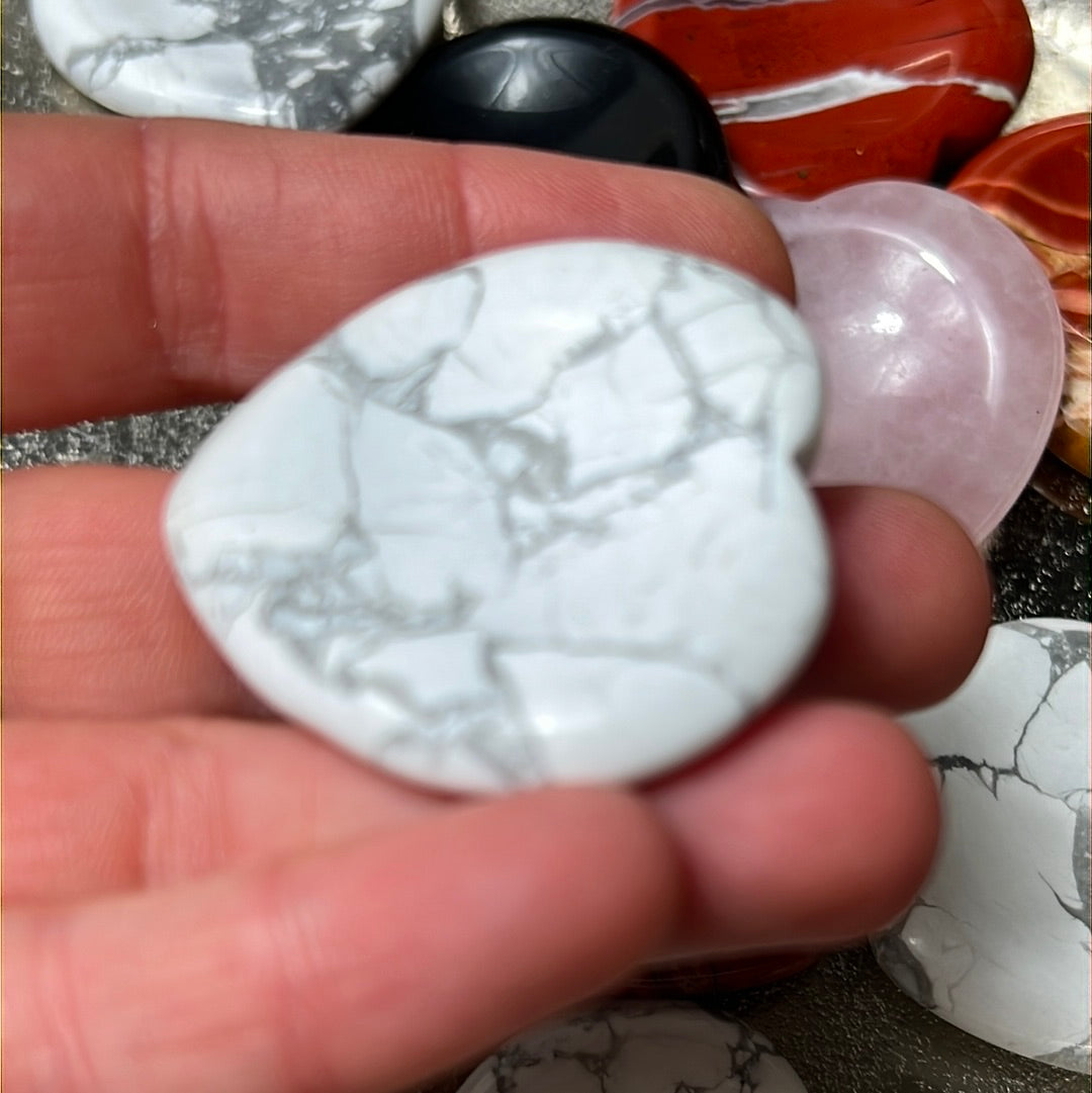 Heart - Worry Palm Stone