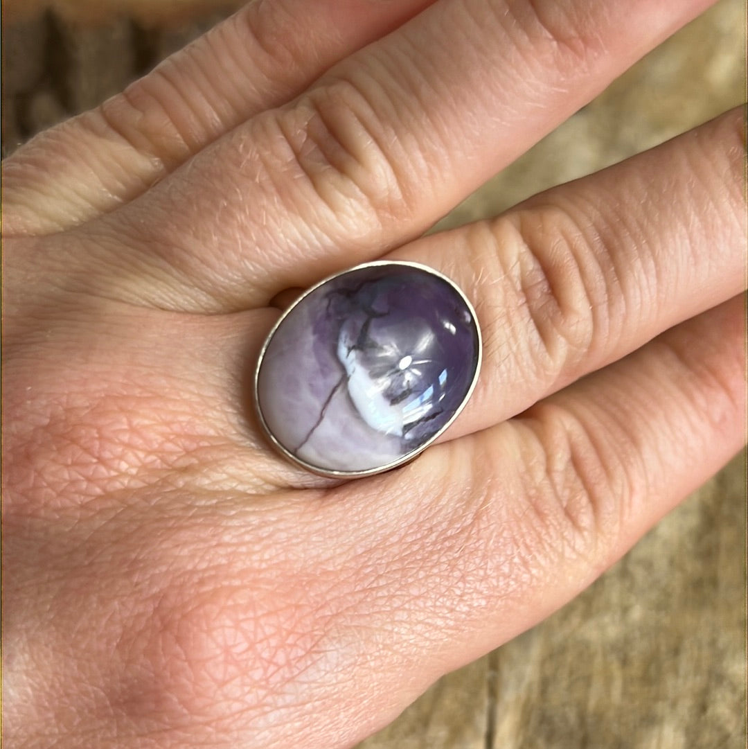 Tiffany Stone 925 Sterling Silver Ring - S