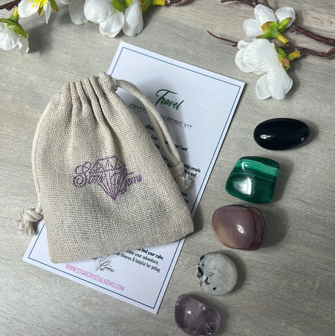 Starcrystalgems - Travel Protection Tumblestone Kit