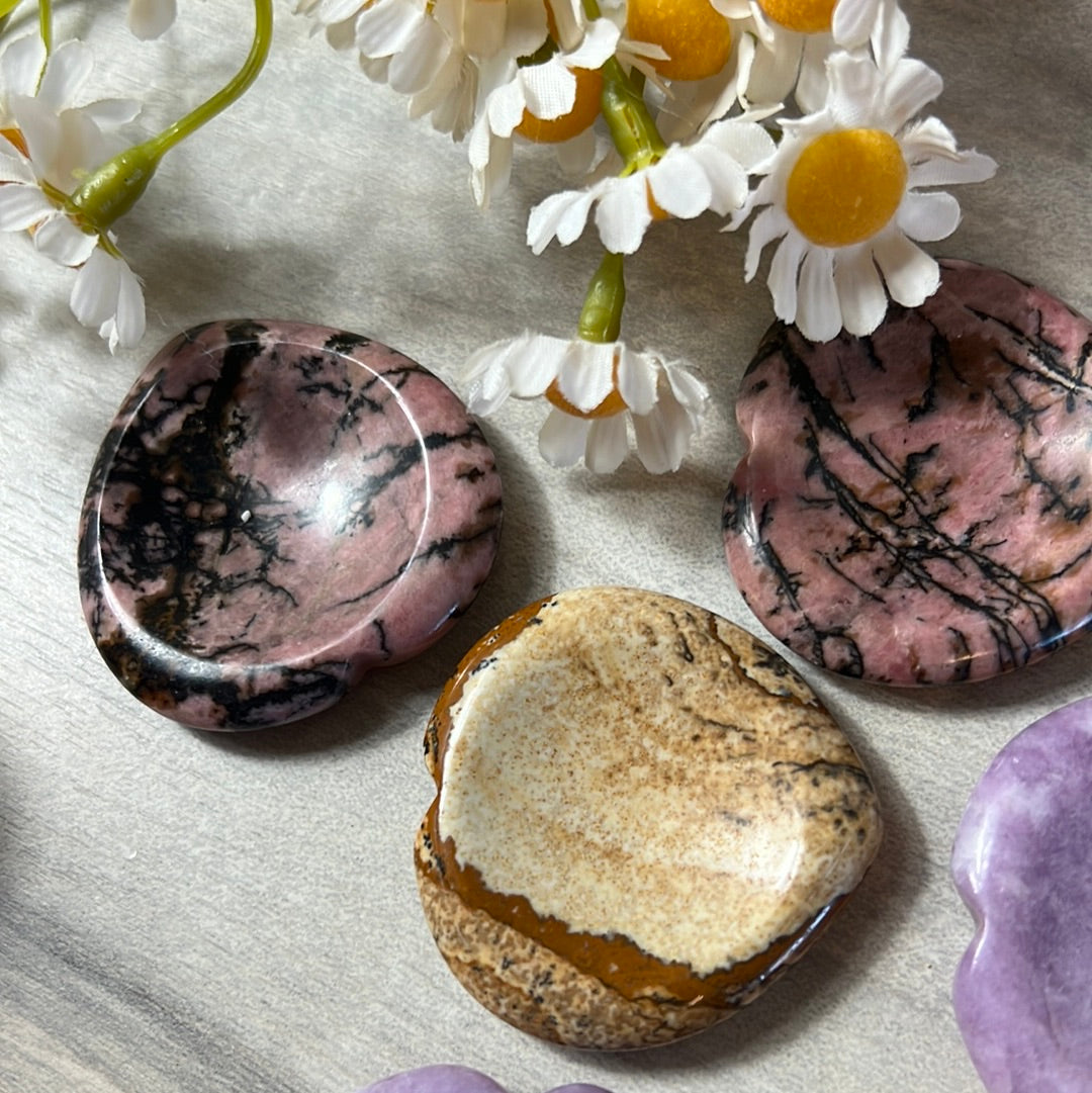 Heart - Worry Palm Stone