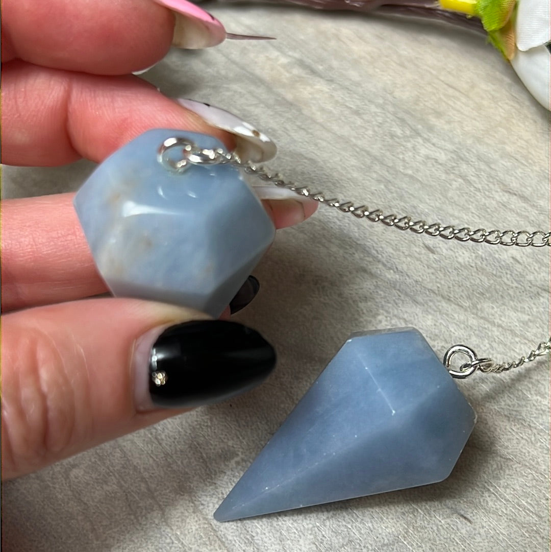 Angelite Pendulum / Dowser