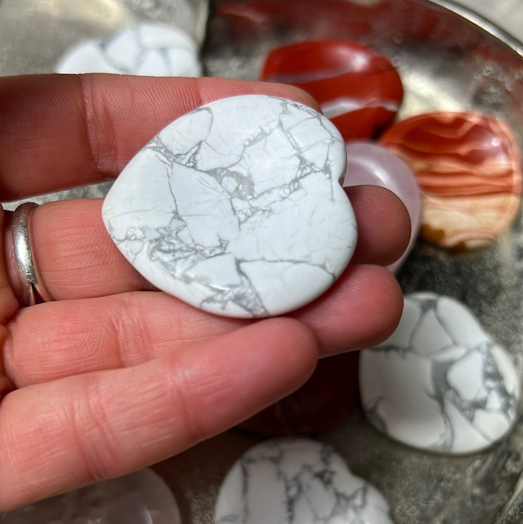 Heart - Worry Palm Stone