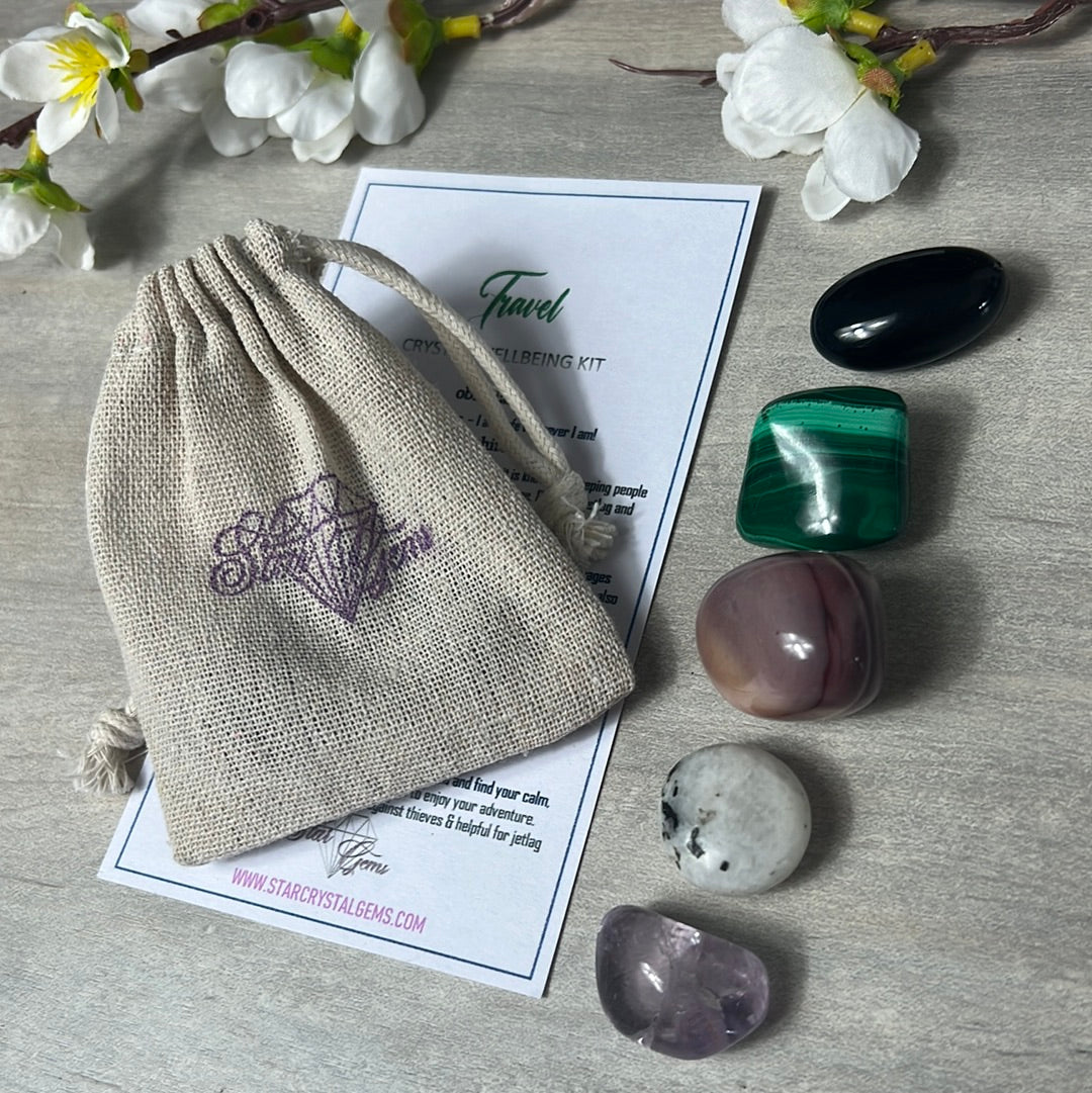 Starcrystalgems - Travel Protection Tumblestone Kit