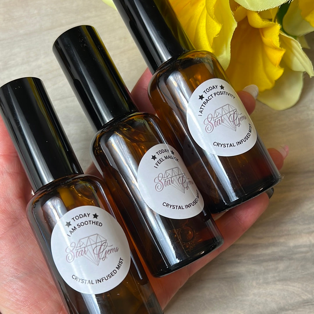 StarCrystalGems - TODAY Natural Crystal Infused Mist Sprays 50ML