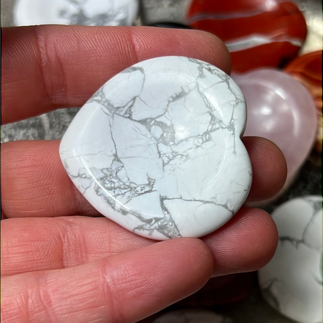 Heart - Worry Palm Stone