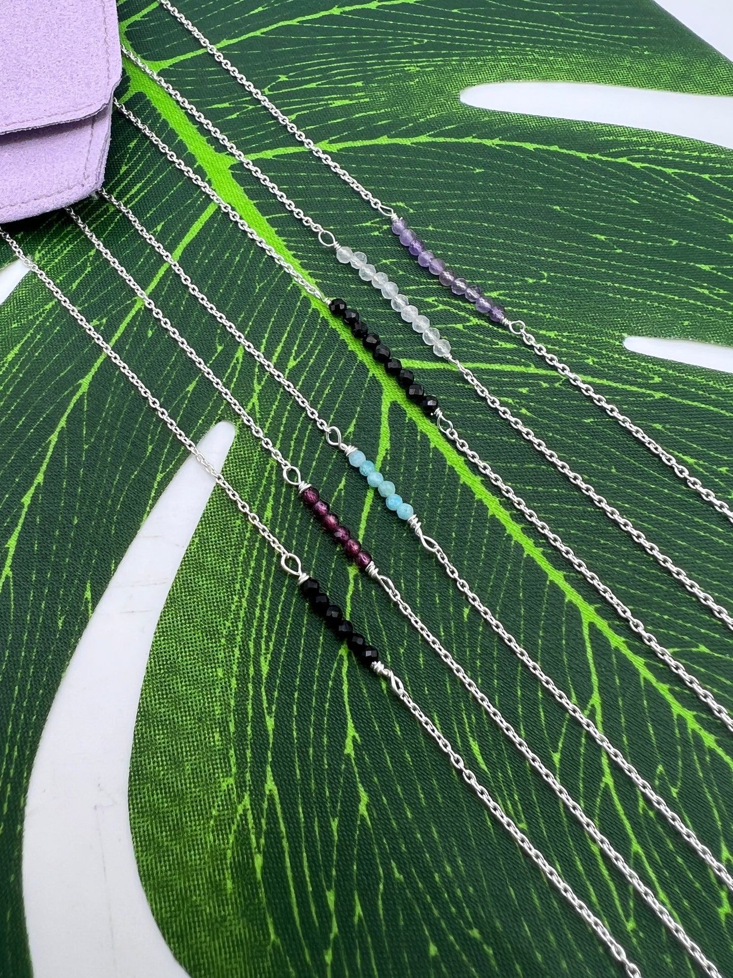 Crystal Diddy Anklet - 925 Sterling Silver