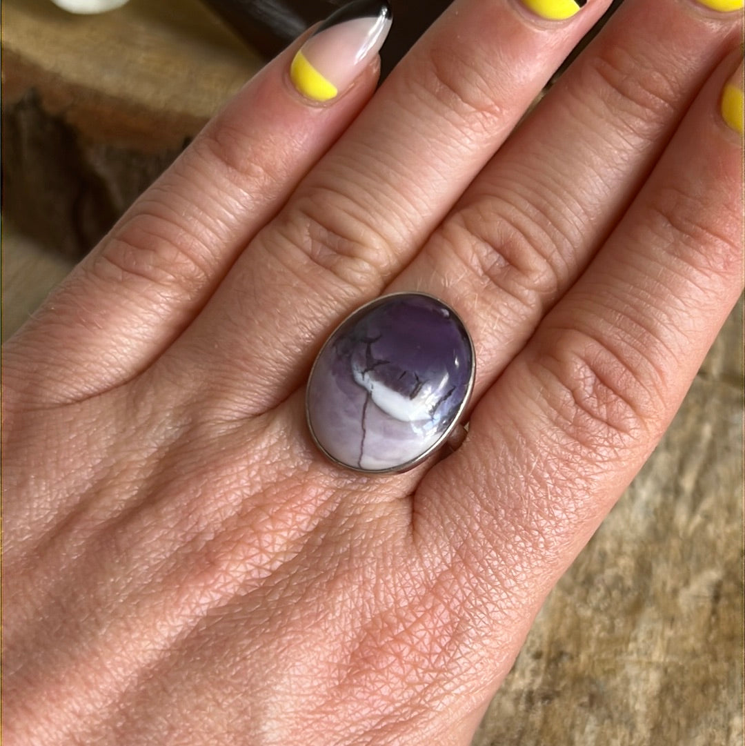 Tiffany Stone 925 Sterling Silver Ring - S