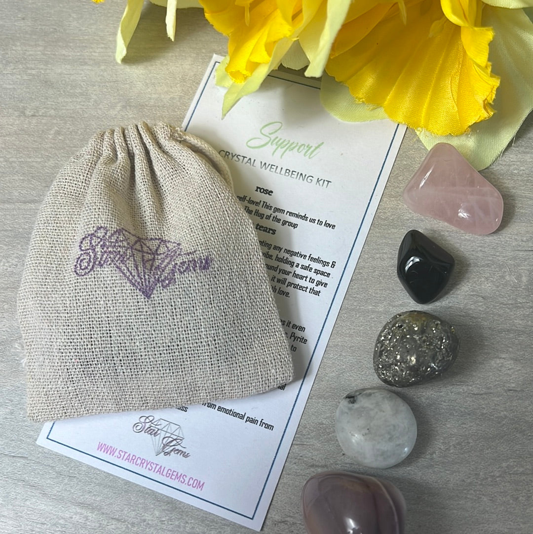 Starcrystalgems - Support Tumblestone Kit - Bereavement Grief